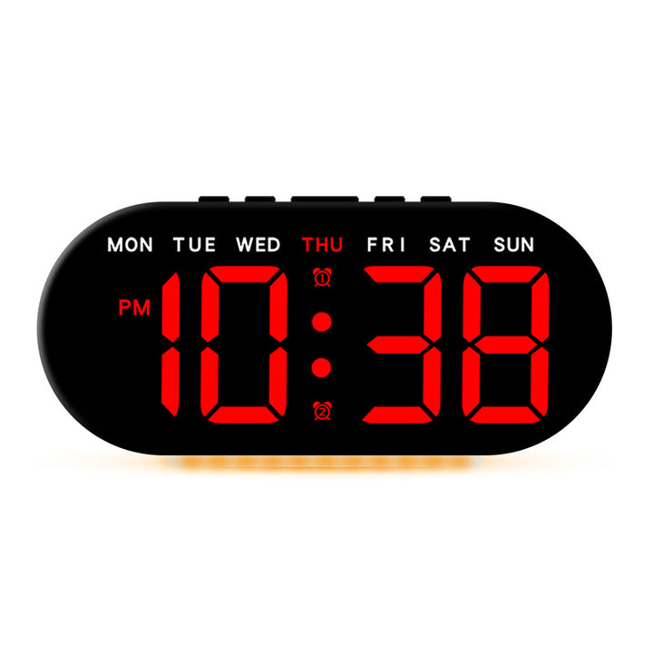 Digital Alarm Clock with Large LED Display and Temperature Display Kalsten
