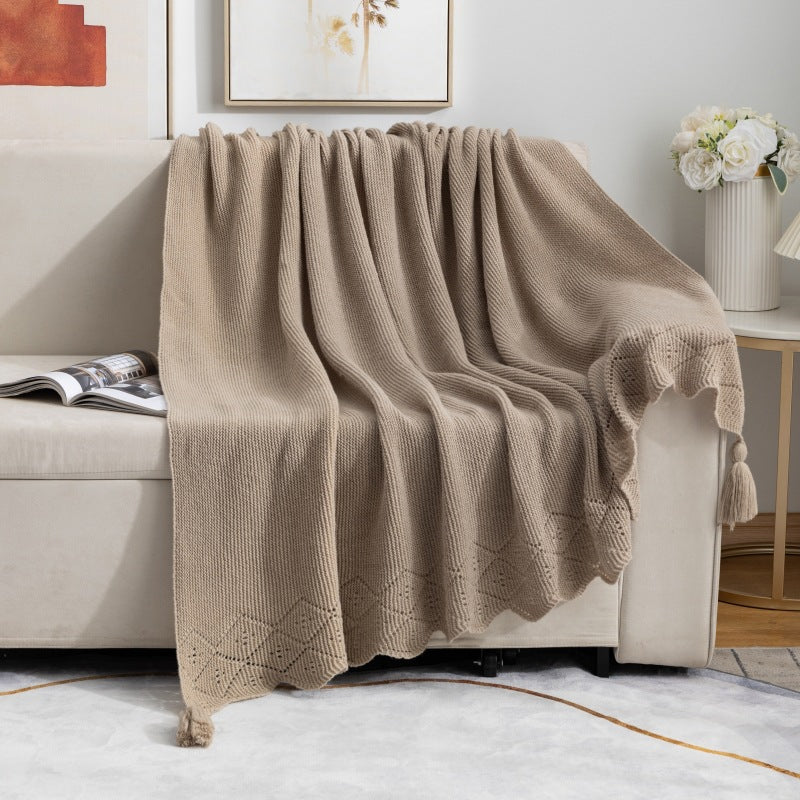 Home Decorative Knit Throw Blanket
