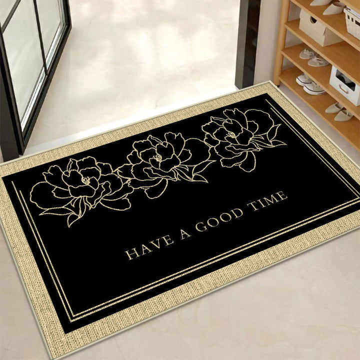 Decorative Star-patterned Bath Mat Kalsten