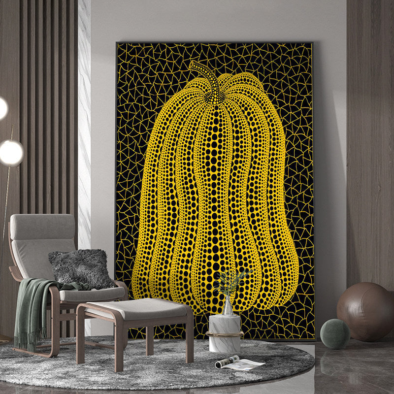 Decorative Pumpkin Canvas Art