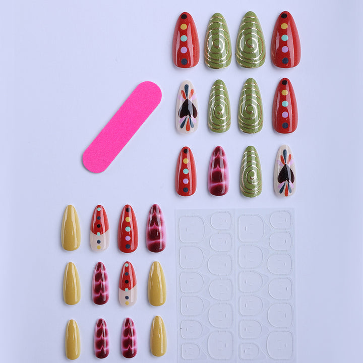 Artificial nails with Lively Design Kalsten