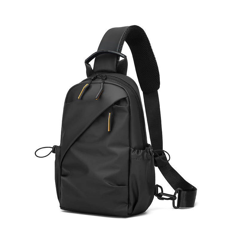 Sling backpack with flexible compartment layout and water-repellent material Kalsten