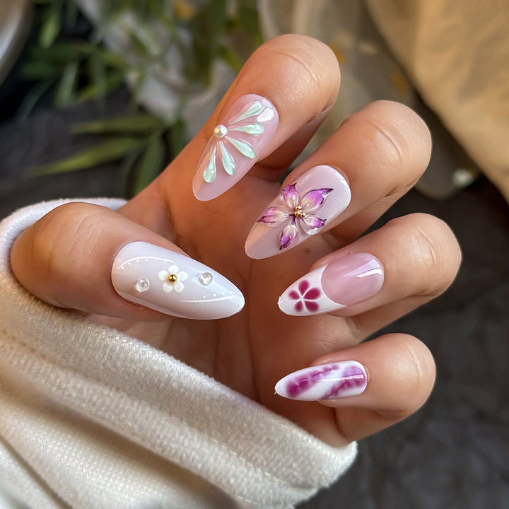 Decorative Press-On Nail Art Collection Kalsten