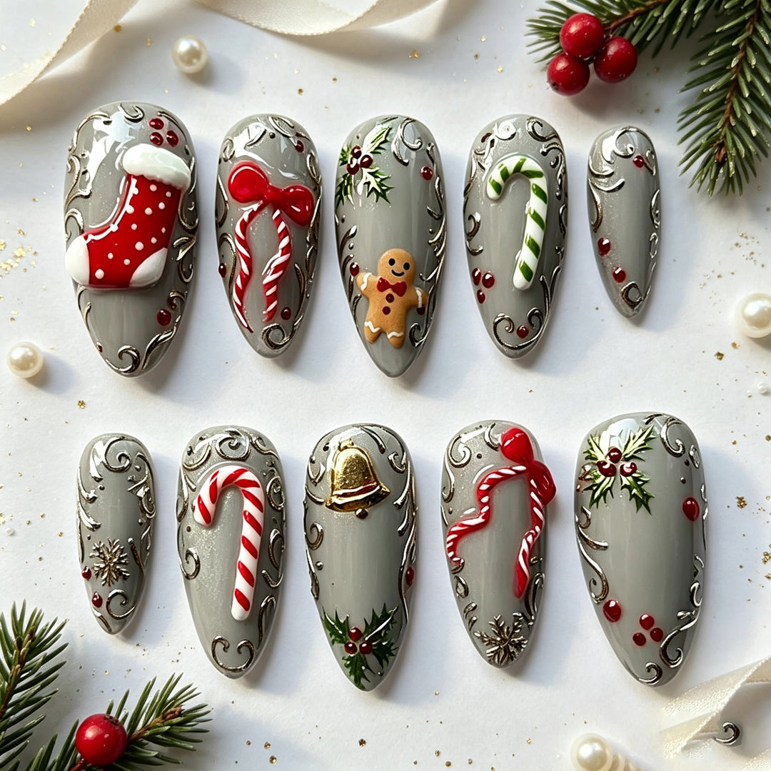 Festive Nail Art