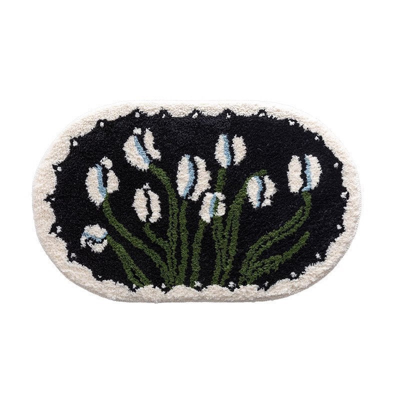 Playful Dog-Themed Area Mat