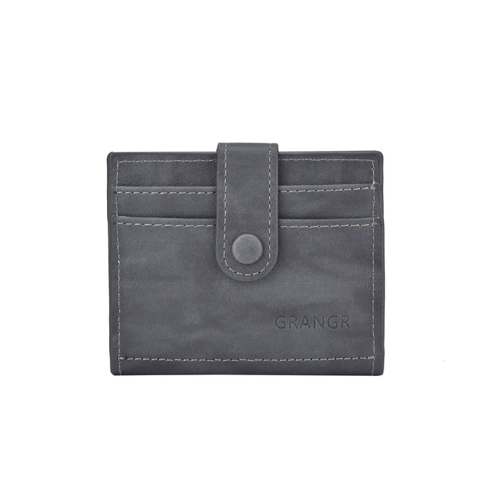 Sleek Leather Card Wallet