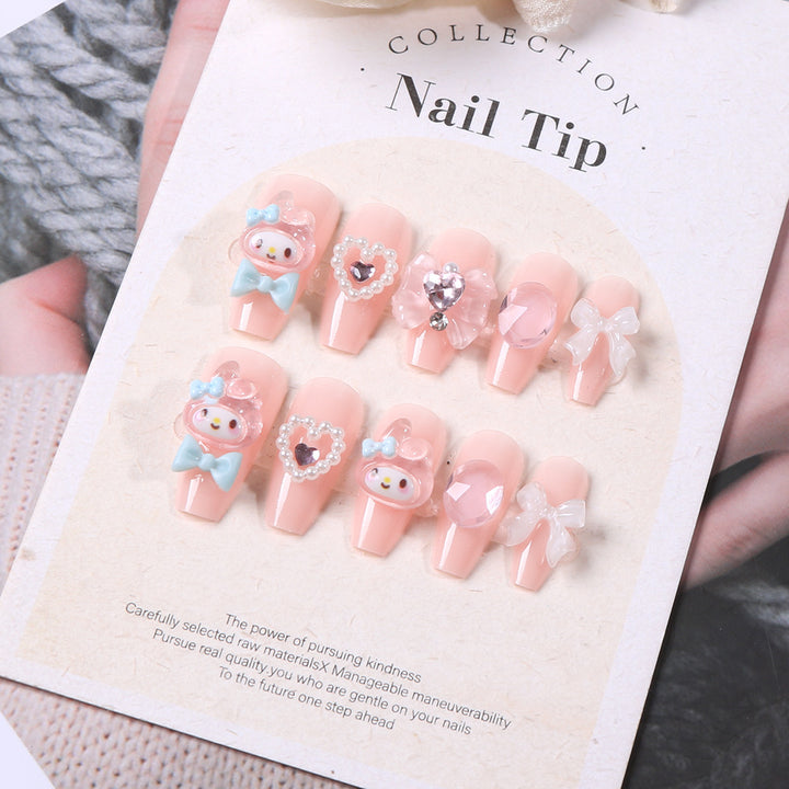 Decorative Themed Press-On Nail Set Kalsten