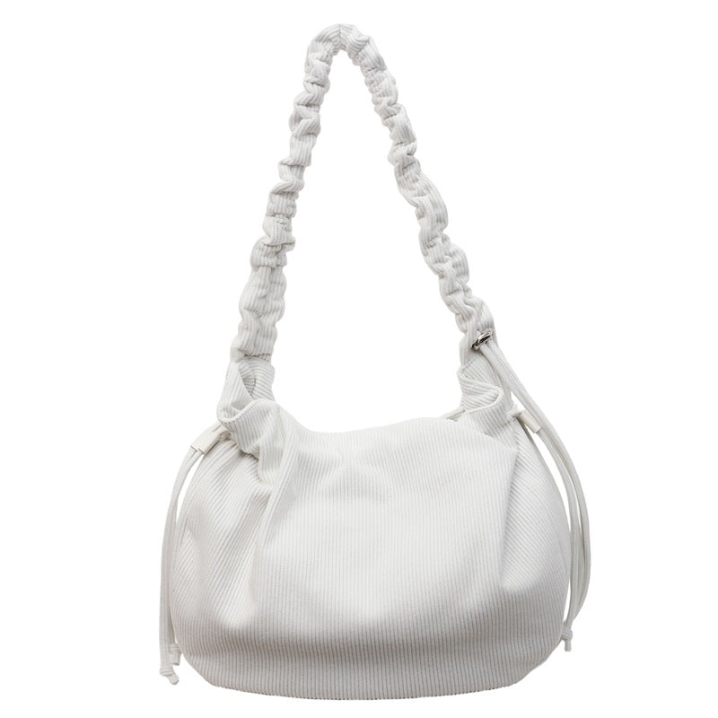 Textured Slouchy Handbag