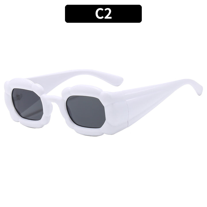Floral-Inspired Oversized Sunglasses