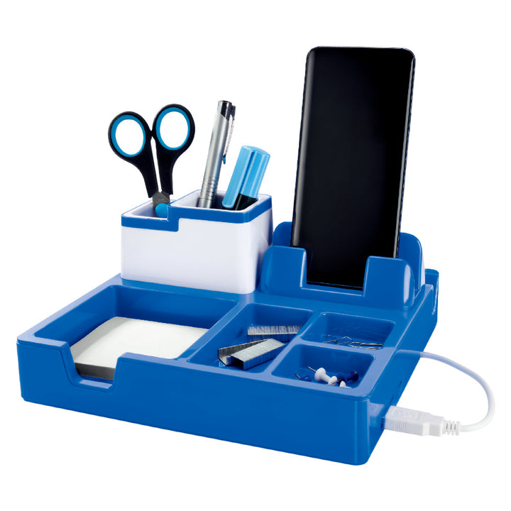 Multifunctional desk organizer with USB charging port Kalsten