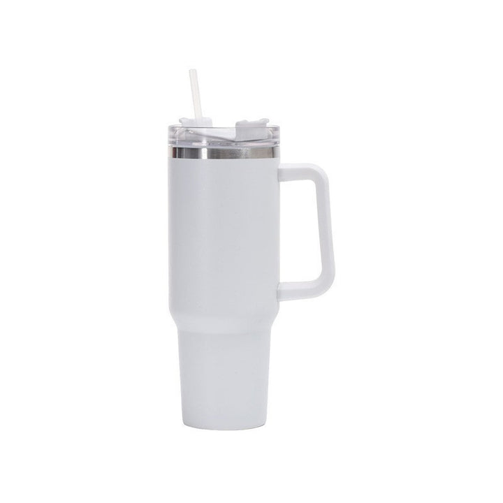 Women's Insulated Drinking Cup with Handle and Straw Kalsten