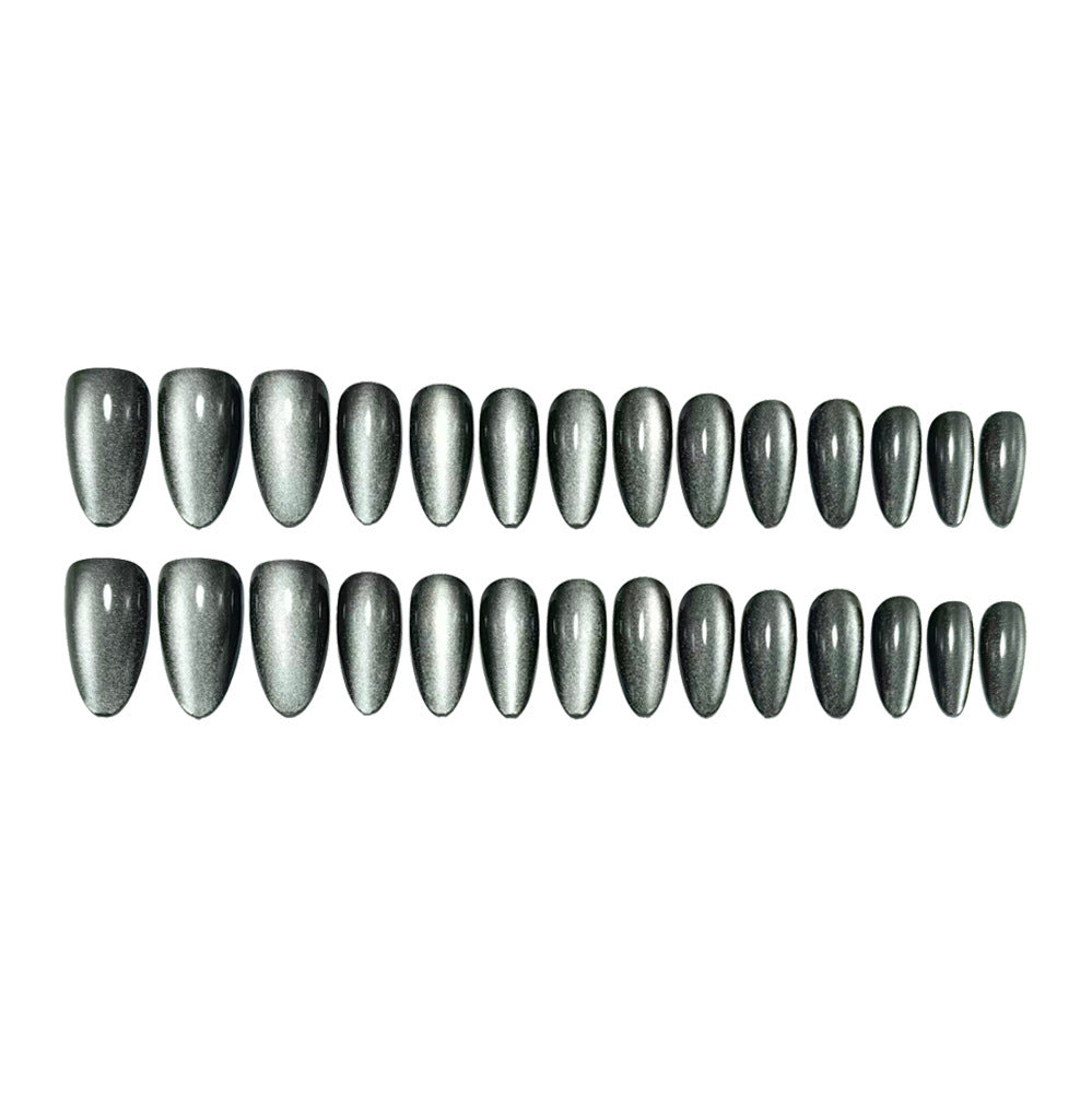 Shiny artificial nails with high gloss finish Kalsten
