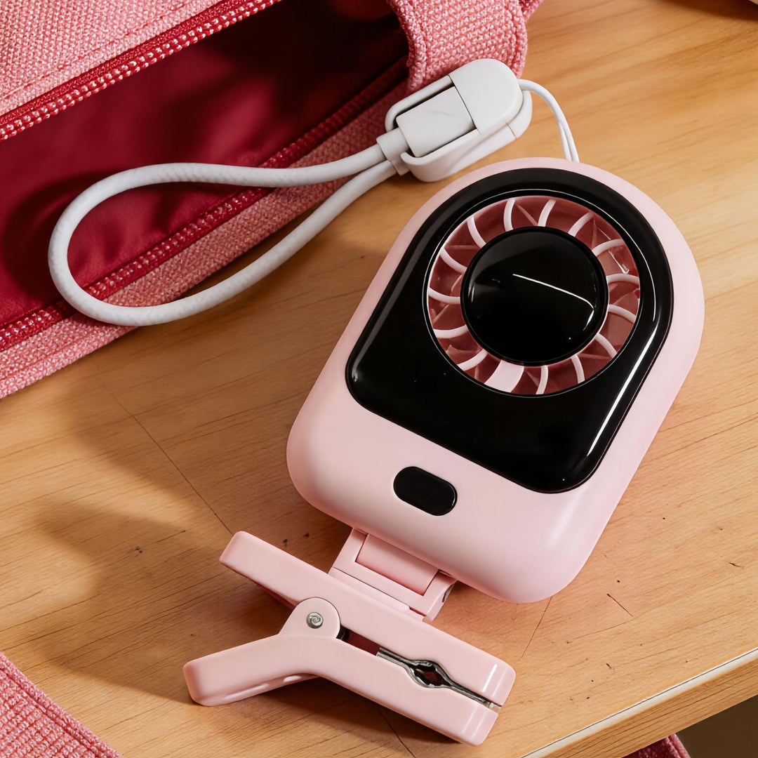 Portable Mini Fan with USB Connection and Adjustable Speed Kalsten