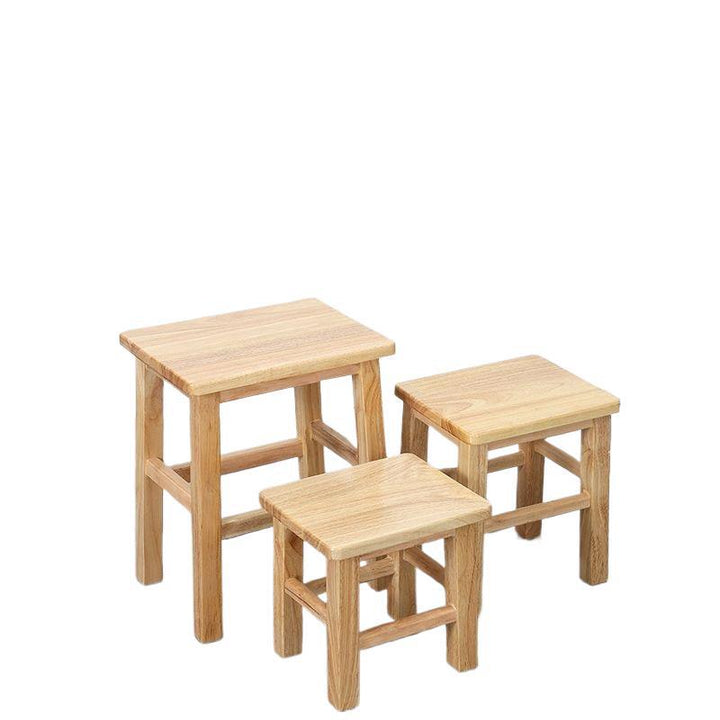 Minimalist Wooden Stool Kalsten
