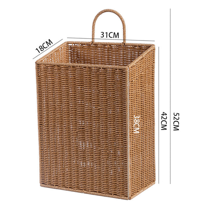 Handwoven Rectangular Storage Hamper Kalsten