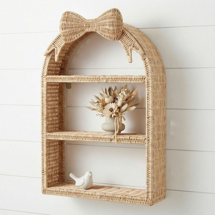 Basket shelf with bow motif Kalsten