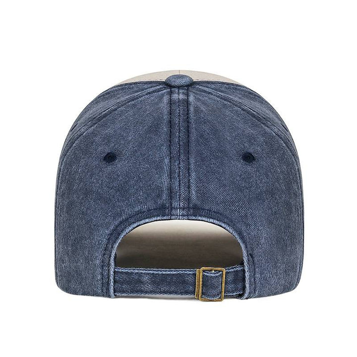 Men's Vintage-Inspired Embroidered Wolf Cap Kalsten
