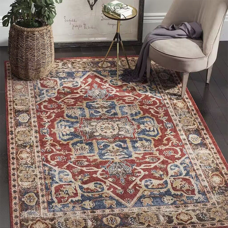 Vintage Floral Design Area Rug
