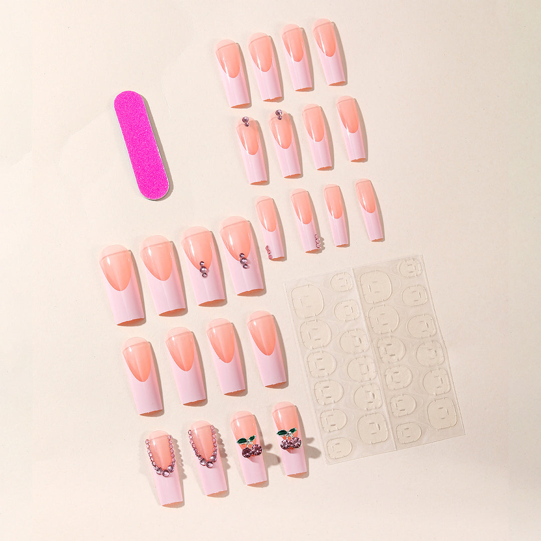 Decorative 3D Acrylic Nail Extensions Kalsten