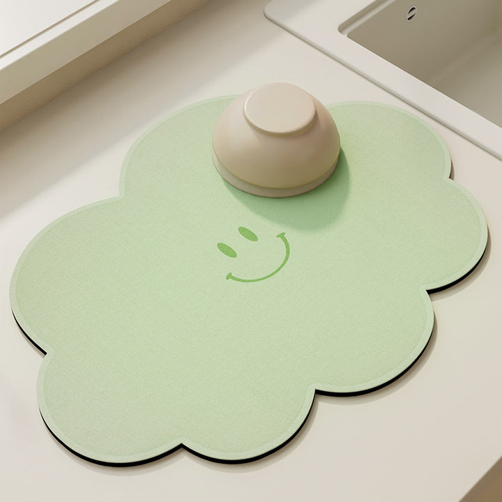 Cute Cloud Shaped Kitchen Counter Mat Kalsten