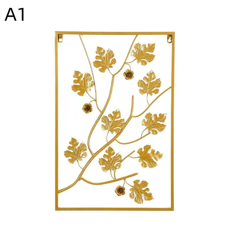 Floral Metal Wall Artwork Kalsten