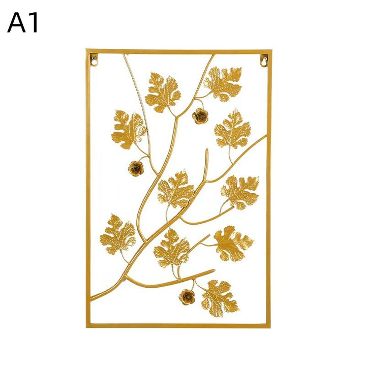 Floral Metal Wall Artwork Kalsten