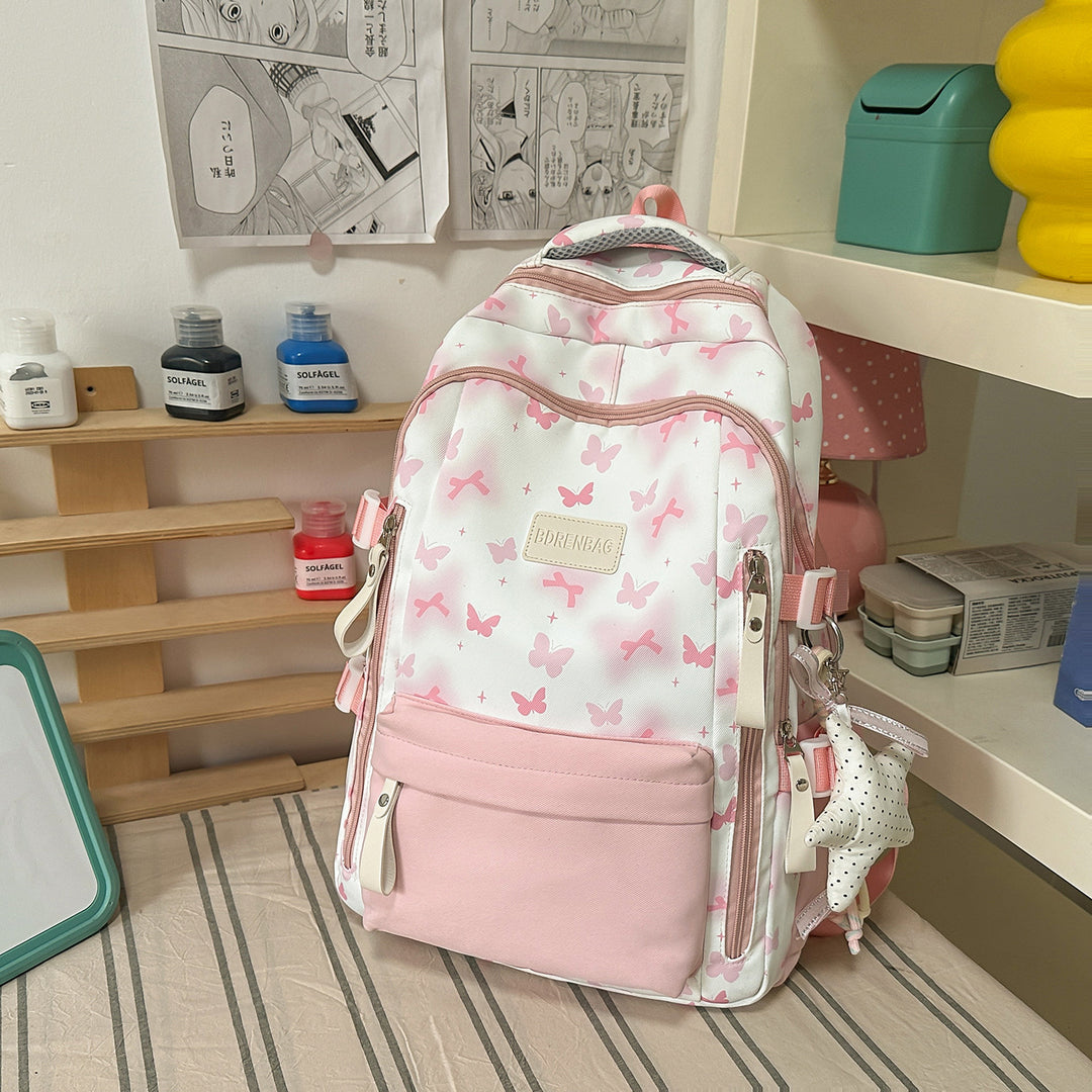 Cute Butterfly-Themed School Backpack Kalsten
