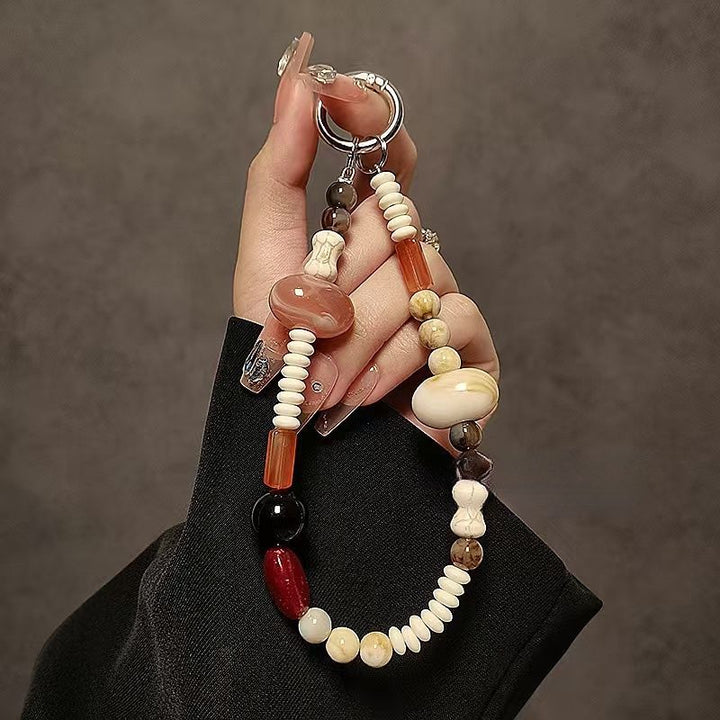 Bohemian Beaded Charm Keychain Kalsten
