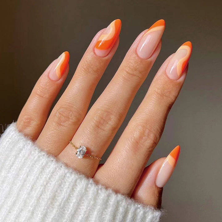 Artful Stiletto Press-On Nails Kalsten