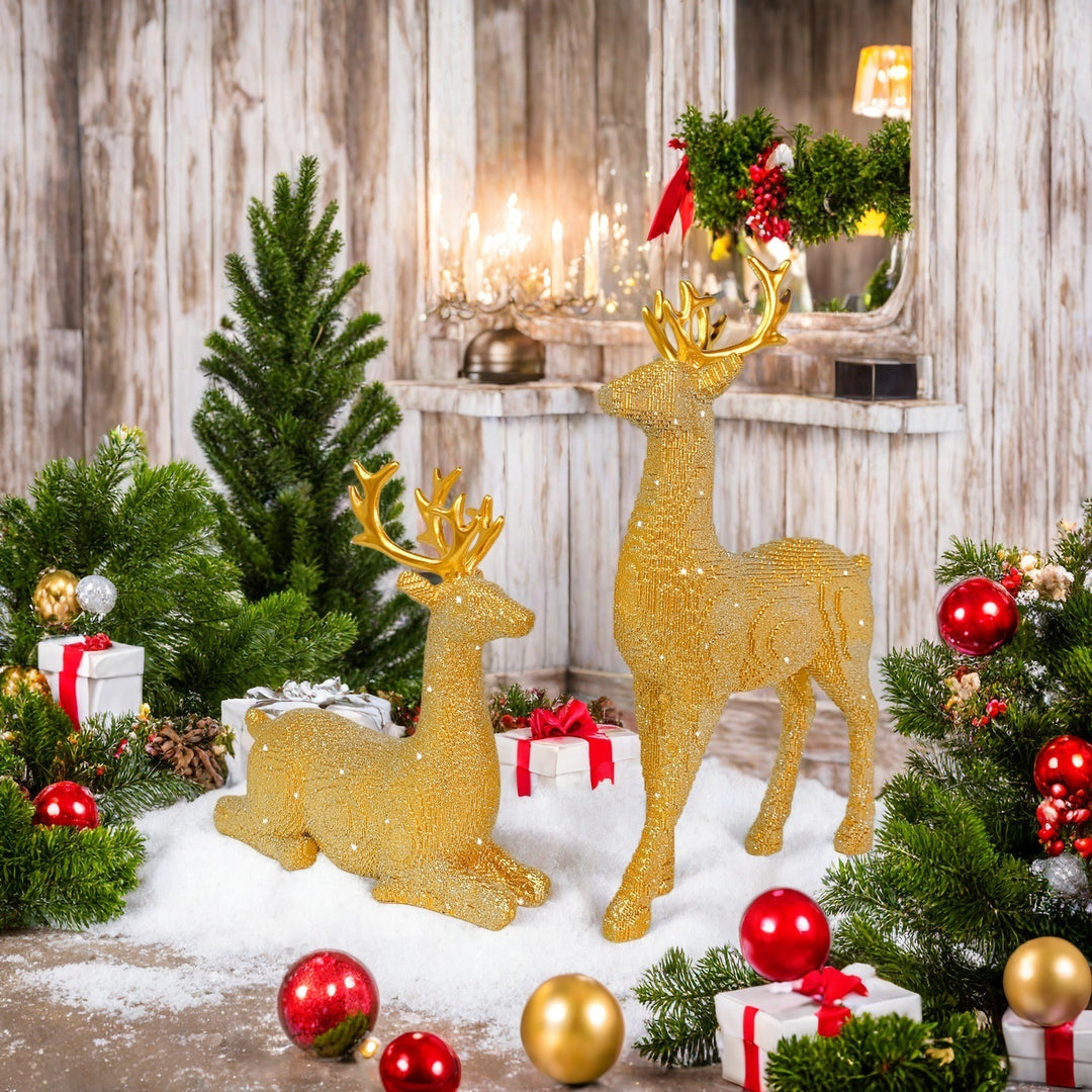 Elegant Christmas decoration in the form of reindeer Kalsten
