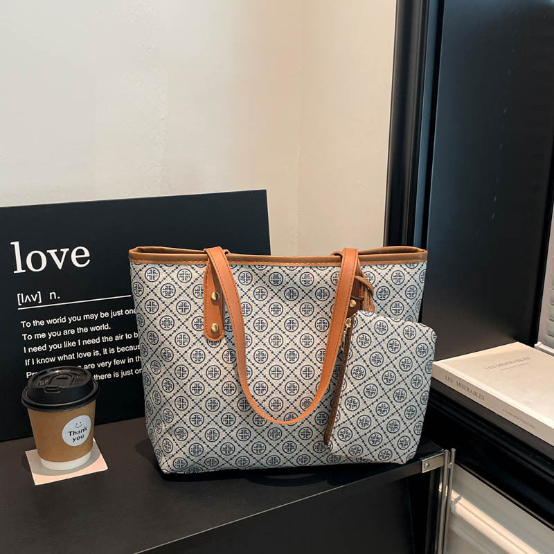Patterned Tote Bag