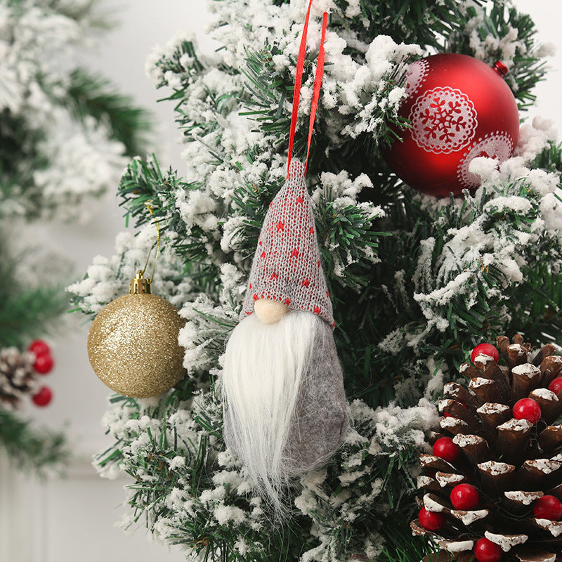 Cute Christmas tree decoration in gnome design Kalsten