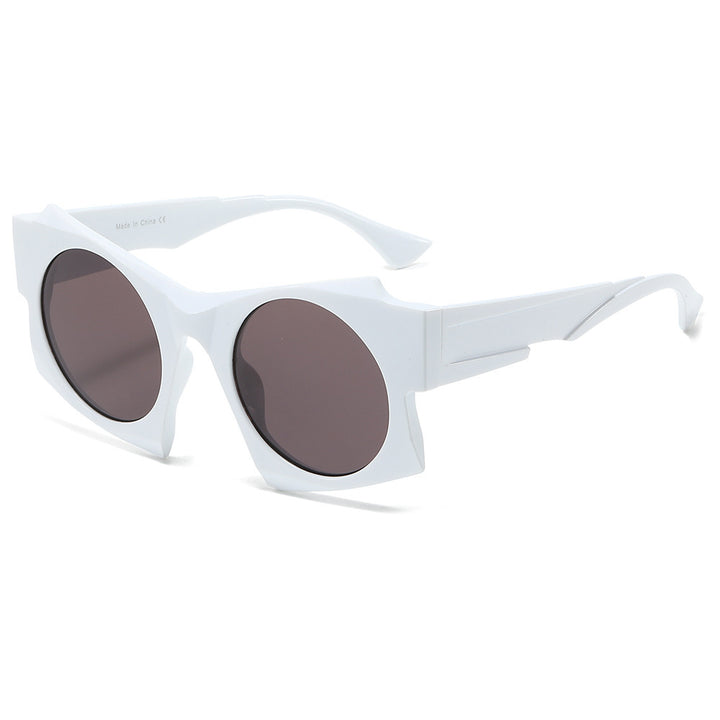 Contemporary Round Frame Sunglasses Kalsten