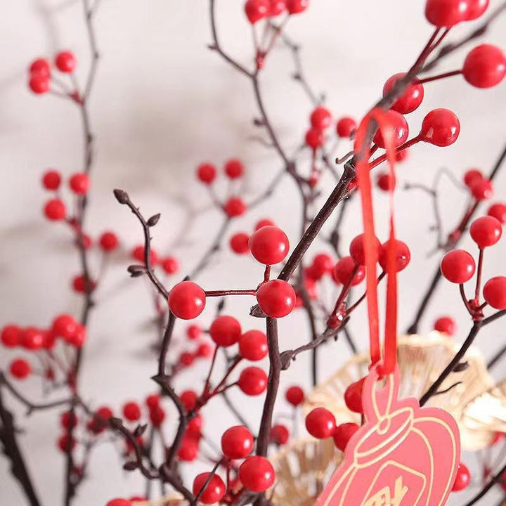 Decorative Berry Branch Stem for Home Decor
