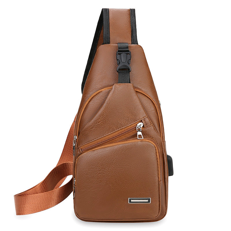 Multi-Compartment Stylish Sling Bag Kalsten