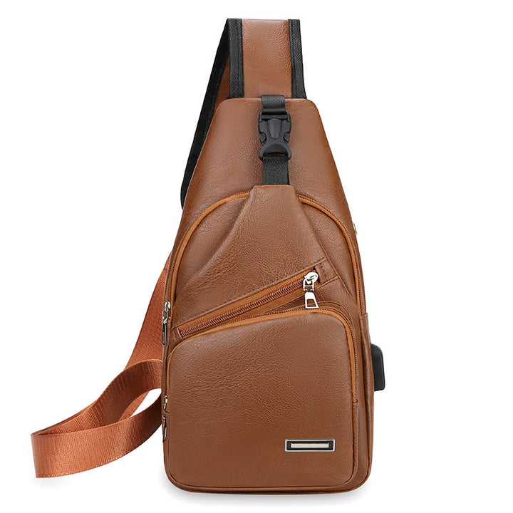 Multi-Compartment Stylish Sling Bag Kalsten
