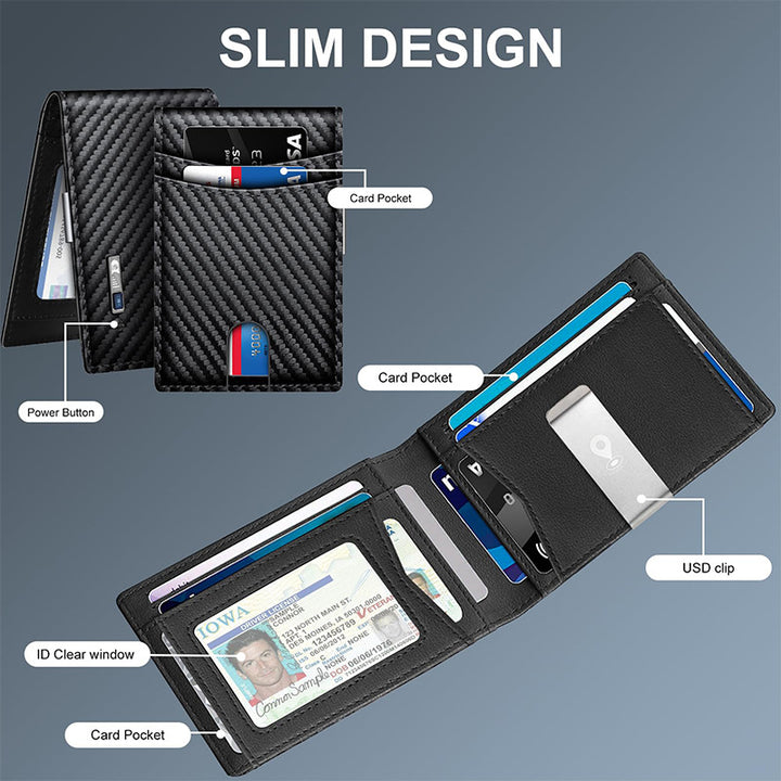 Sleek Carbon Fiber Cardholder Kalsten