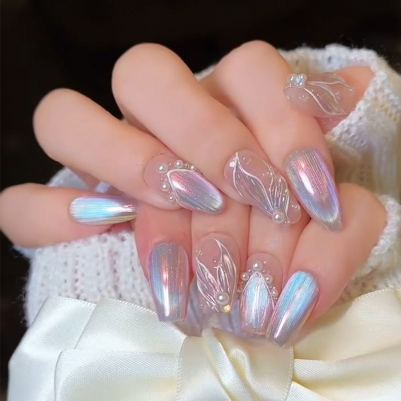 Glamorous Rhinestone Nail Art Kalsten