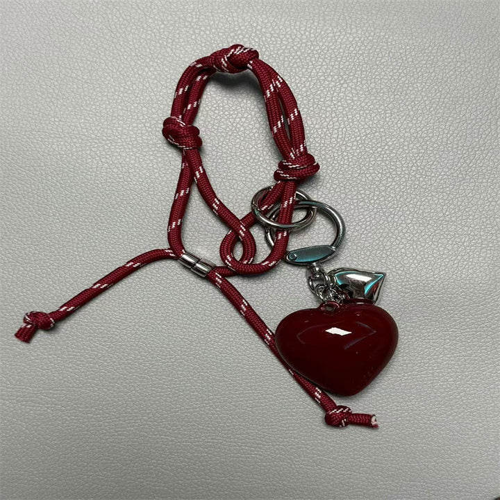 Heart-Shaped Decorative Keychain Kalsten