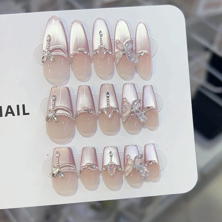 Elegant Nail Extension Design Set Kalsten