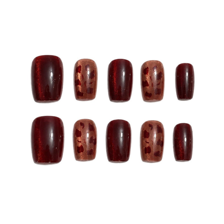 Artificial Nails in Modern Leopard Design Kalsten