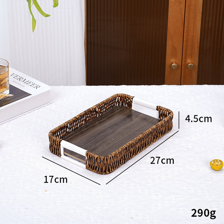 Stylish Handwoven Serving Tray Kalsten