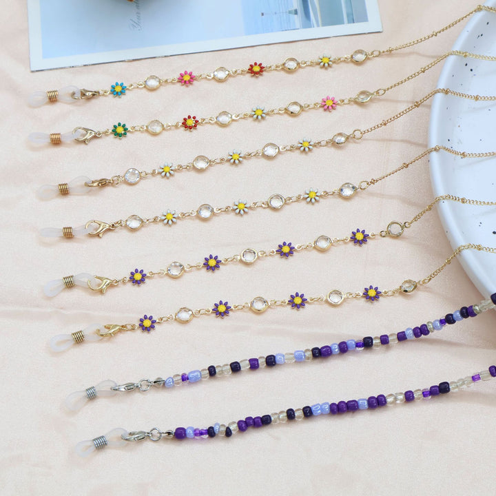 Beaded Eyewear Chain Holder Kalsten