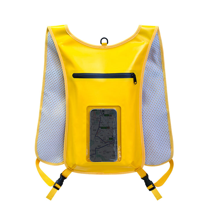 Waterproof Smartphone Backpack with Transparent Front Pocket Kalsten