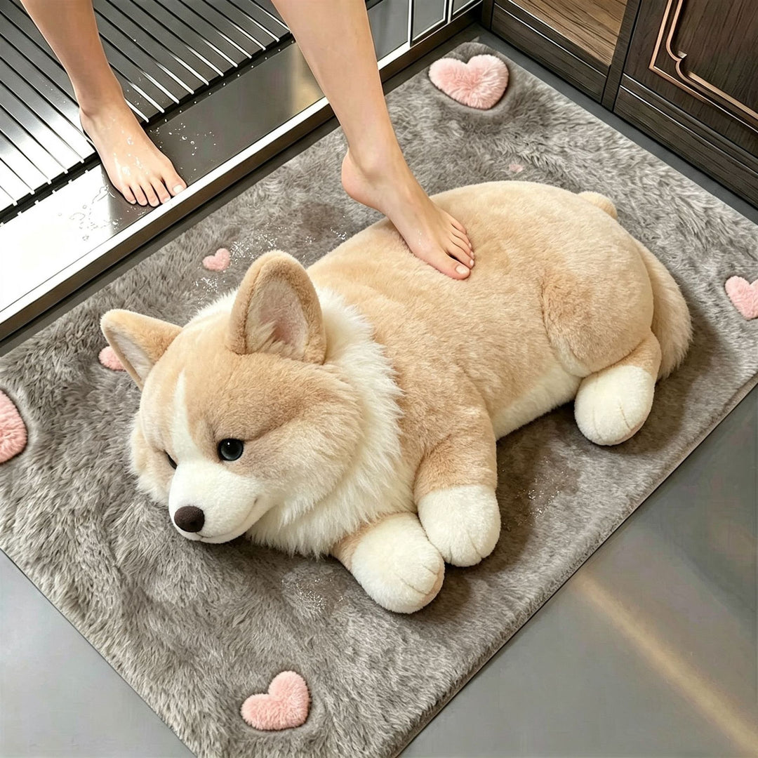 Plush Animal-Themed Area Rug