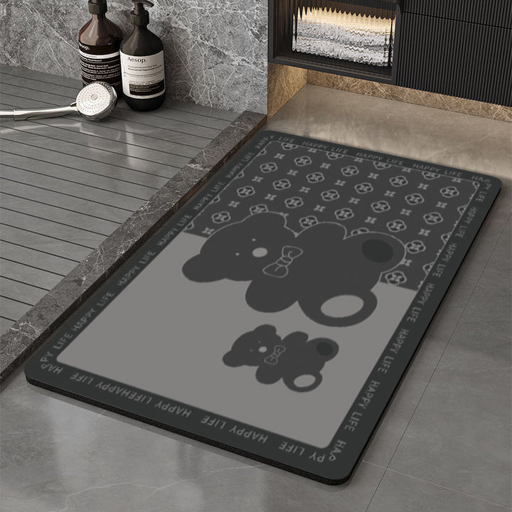 Decorative Bath Mat Kalsten