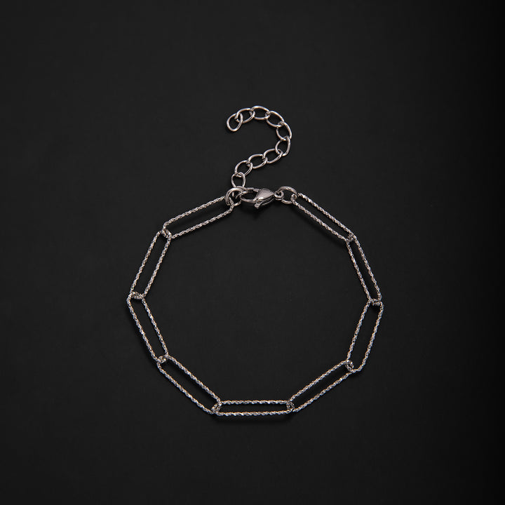 Elegant Geometric Link Bracelet Kalsten