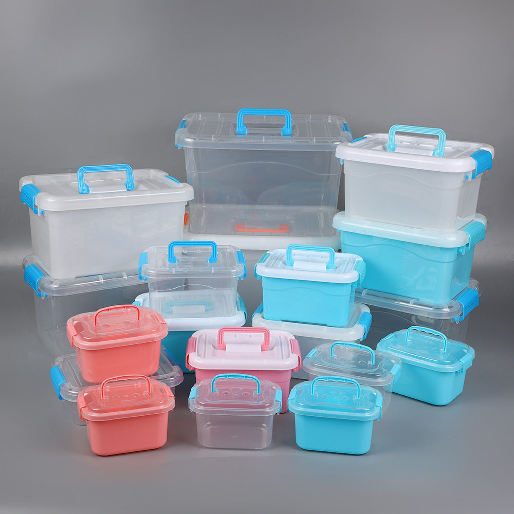 Transparent Craft Storage Container Kalsten