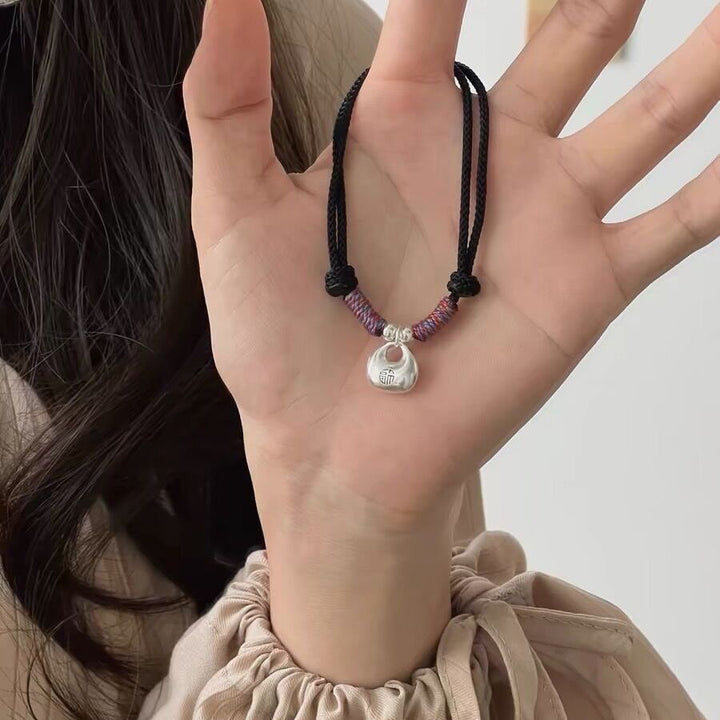 Adjustable Handmade Bell Charm Necklace Kalsten