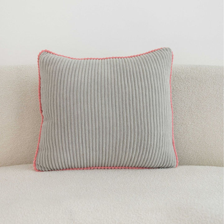 Textured Corduroy Decorative Pillow